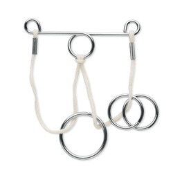 CONNECTION Jeu de 2 casse-tête en métal