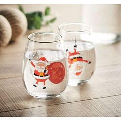 NOEL Set de 2 verres Noël