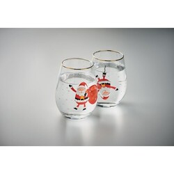 NOEL Set de 2 verres Noël
