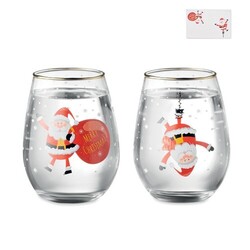 NOEL Set de 2 verres Noël