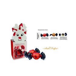 Pralinés de Noël Carton motif 