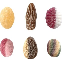 Boîte cartonée de bonbons de Noël, bonbon Strudel aux pomme