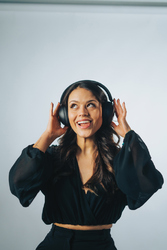 Casque audio ANC en plastique recyclé RCS Urban V Cupertino