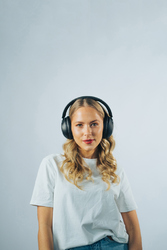 Casque audio ANC en plastique recyclé RCS Urban V Cupertino