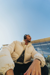 Casque audio ANC en plastique recyclé RCS Urban V Cupertino