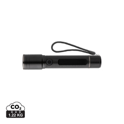Lampe torche 3W rechargeable par USB en alu RCS Gear X