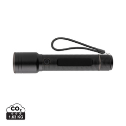 Lampe torche 10W rechargeable par USB en alu RCS Gear X