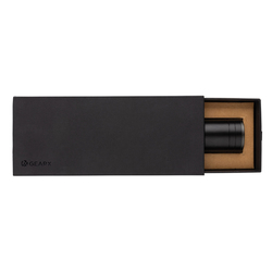 Torche robuste rechargeable par USB en aluminium recyclé RCS