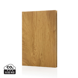 Cahier A5 imprimé bois Kavana