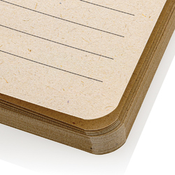 Carnet A5 en papier canne à sucre Stylo