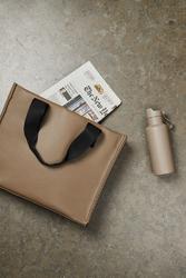 VINGA Tote bag en PU recyclé RCS Bermond