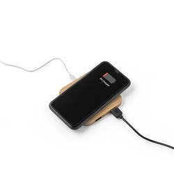 DALTON. Chargeur sans fil 15W superfast en bambou