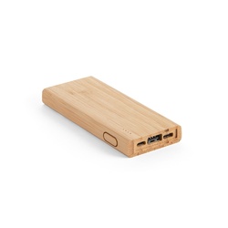 KOHN. Power bank 5 000 mAh en bambou