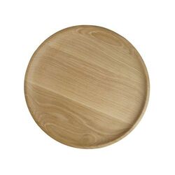 Assiette service bois