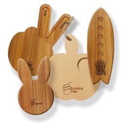 Assiette service bois