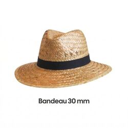 Chapeau paille dorée PANAMA