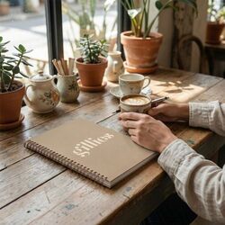 Cahier à spirale couverture souple