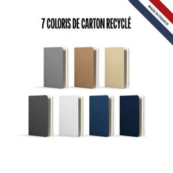 Cahier spiral couv carton