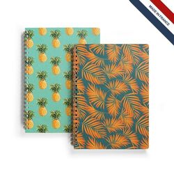 Cahier spiral couv carton