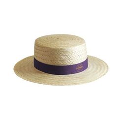 Chapeau paille blanche - CANOTIER