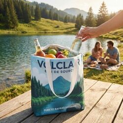 Totebag isotherme polyester recyclé 190 g