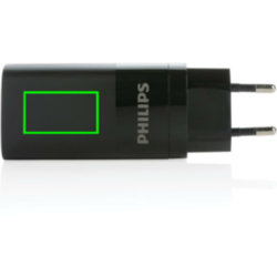 Chargeur mural USB 3 ports PD ultra-rapide Philips 65 W