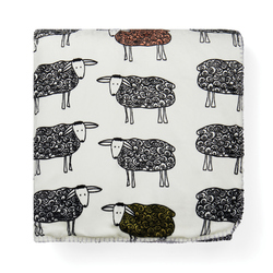 VINGA Plaid sherpa en rPET GRS Sheep