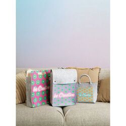 sac à bandoulière RPET personnalisable CreaFelt Cross