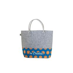 Sac à provisions RPET personnalisé CreaFelt Shop C