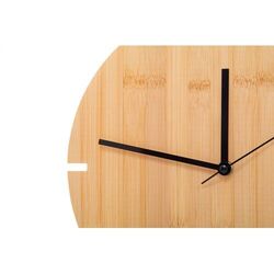 horloge murale en bambou Tokei