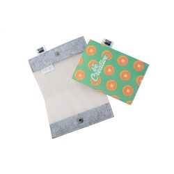housse pour passeport personnalisable RPET CreaFelt Pass