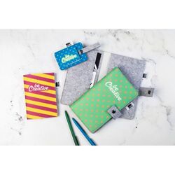 porte-documents de voyage RPET personnalisable CreaFelt Journey