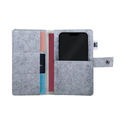 porte-documents de voyage RPET personnalisable CreaFelt Journey