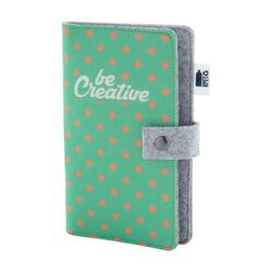porte-documents de voyage RPET personnalisable CreaFelt Journey