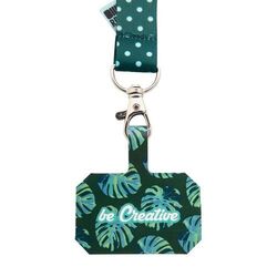 tour de cou avec insert portable en RPET personnalisable Subyard Mobile RPET