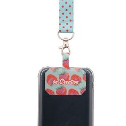 tour de cou avec insert portable en RPET personnalisable Subyard Mobile RPET