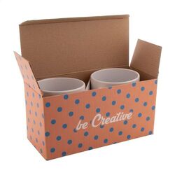 Boîte pour deux mugs sur mesure CreaBox Mug Double