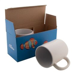 Boîte pour deux mugs sur mesure CreaBox Mug Double