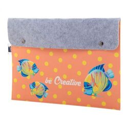pochette documents personnalisée CreaFelt Folder