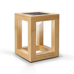 LAMPE SOLAIRE EN BAMBOU