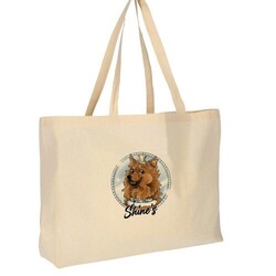 Cabas coton 140 - Vert Clair