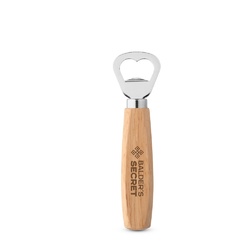 HOLZ. Décapsuleur en métal et bois