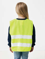 Gilet haute visibilité de signalisation en rPET GRS 3-6 ans