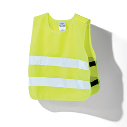 Gilet haute visibilité de signalisation en rPET GRS 3-6 ans
