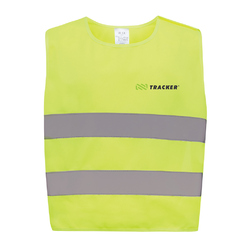 Gilet haute visibilité de signalisation en rPET GRS 3-6 ans