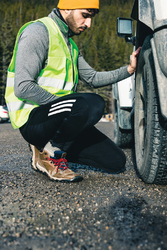 Gilet haute visibilité de signalisation en rPET GRS