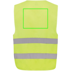 Gilet haute visibilité de signalisation en rPET GRS