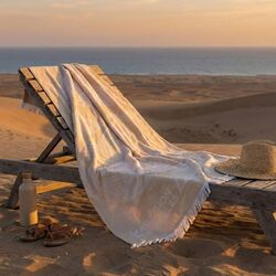 Fouta serviette 100 x 170 cm 470g