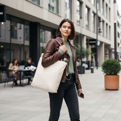 Totebag coton bio 280g JAVAMARIE