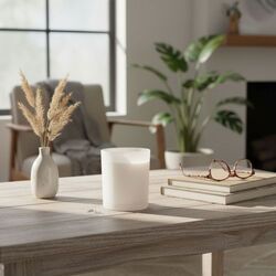 Bougie Fleur de coton 200g (50h)